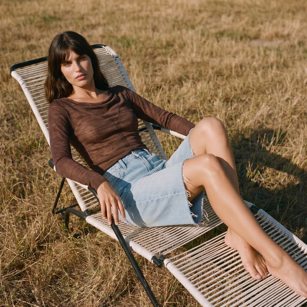 Noe Brown Top