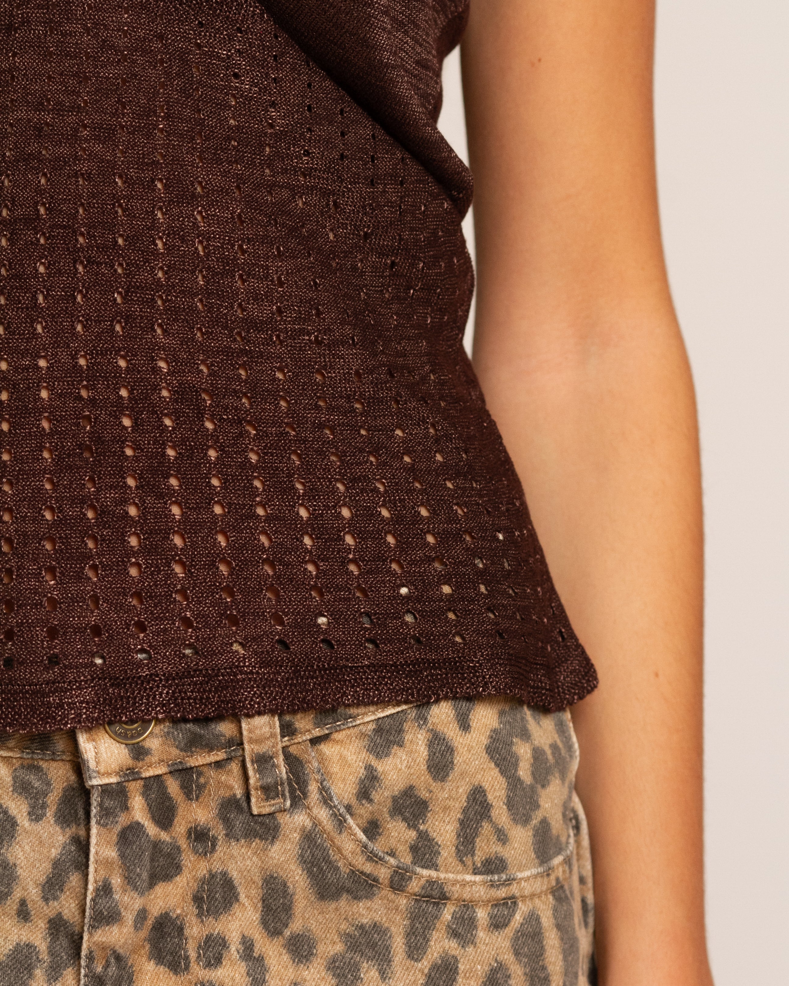 Mare Brown Top