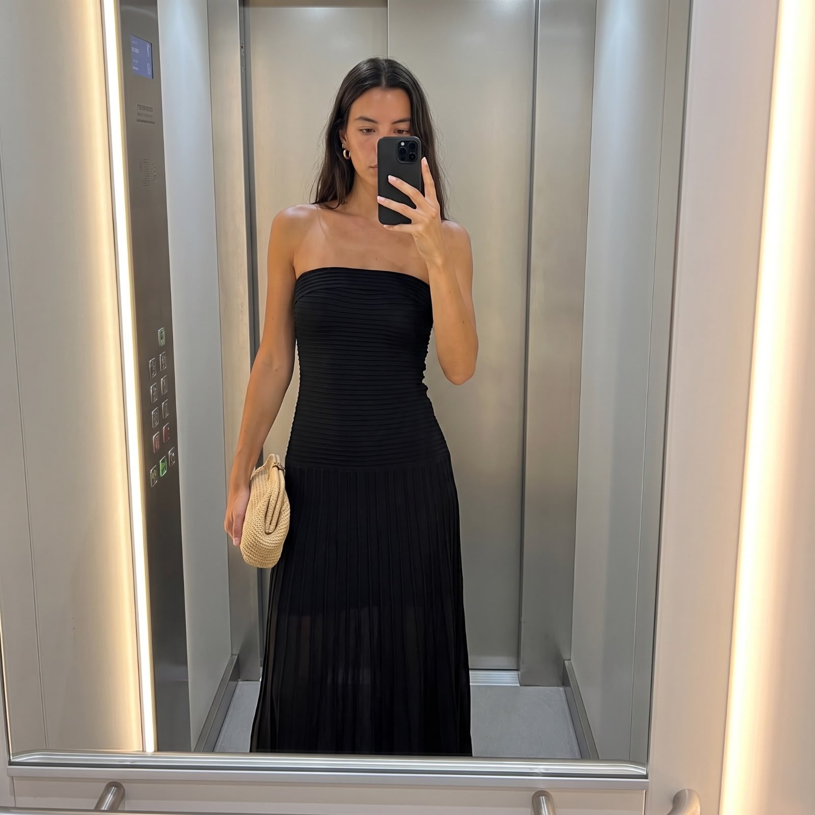 Ariel Black Dress